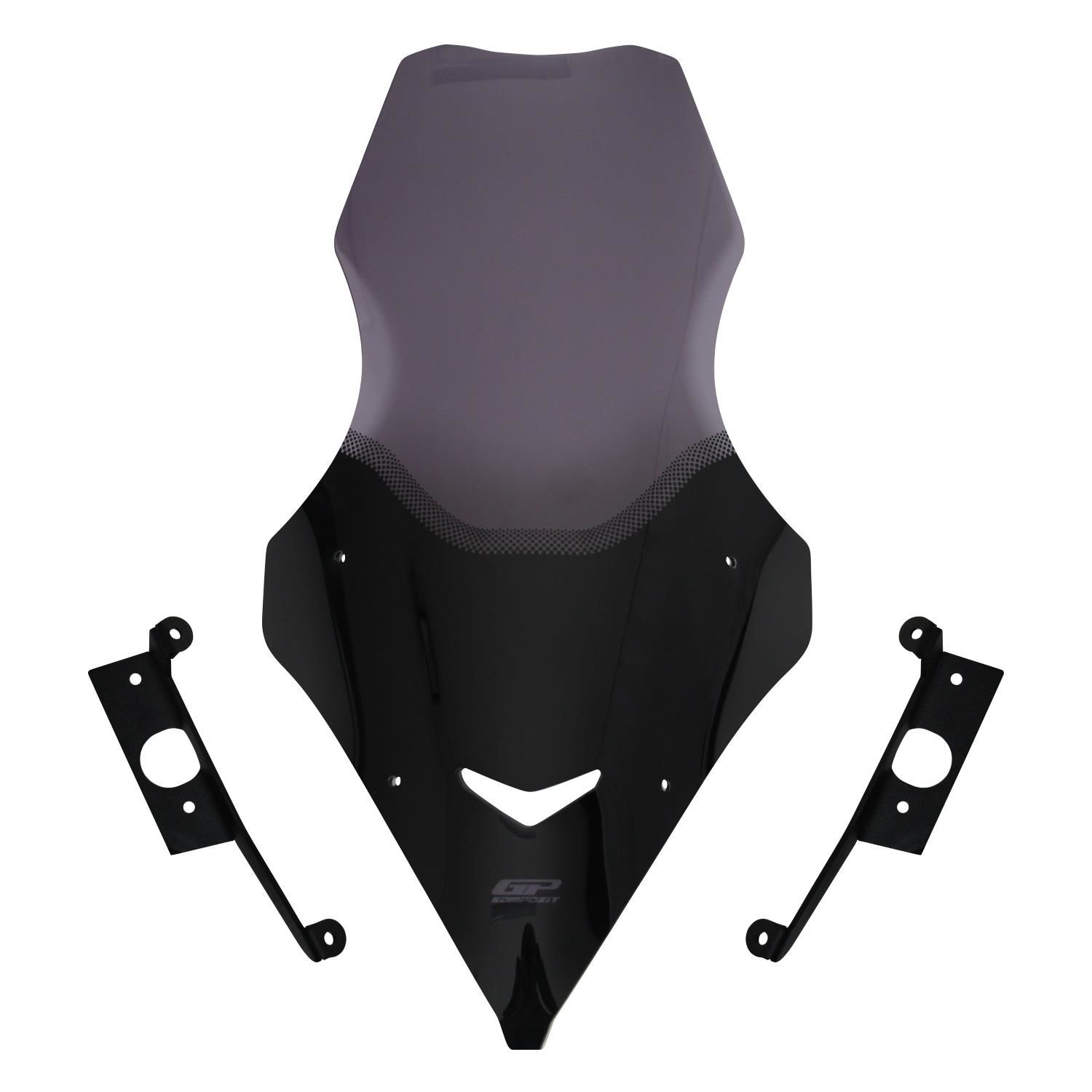 GP Kompozit SYM Jet X 125 2022-2023 Uyumlu Ön Cam Füme