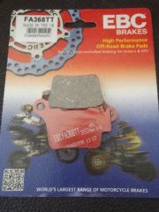 Ebc Fa368Tt 2005-2013 Husqvarna CR 125 Uyumlu Arka Fren Balatası Karbon Balata