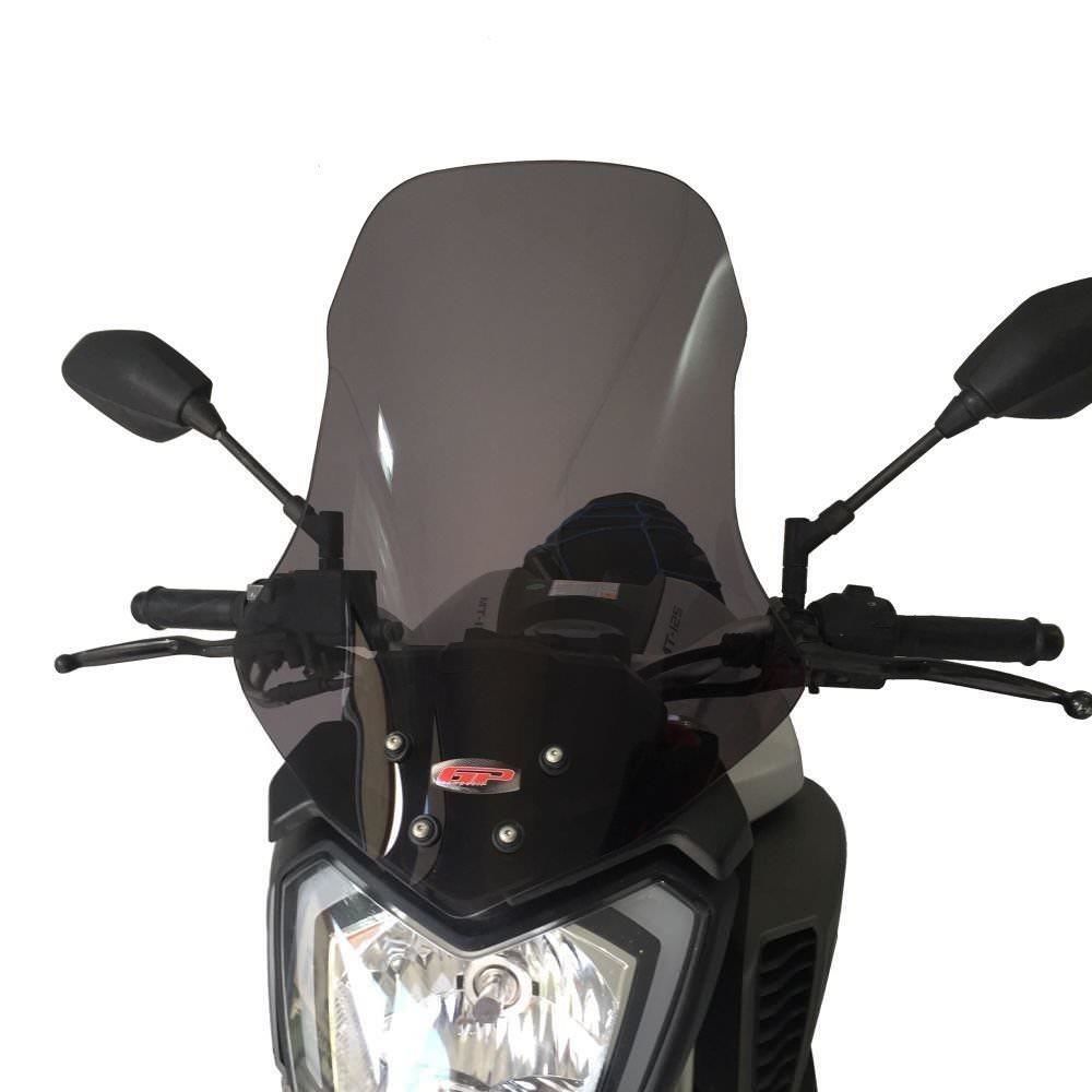 GP Kompozit Yamaha MT-125 2014-2018 Uyumlu Ön Cam Şeffaf