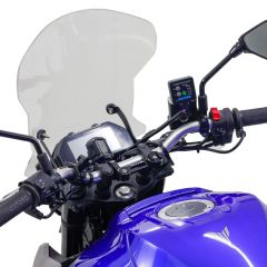 GP Kompozit Yamaha MT-25 2020-2023 Uyumlu Tur Camı Siyah