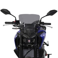 GP Kompozit Yamaha MT-25 2020-2023 Uyumlu Ön Cam Siyah