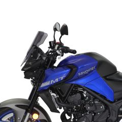 GP Kompozit Yamaha MT-25 2020-2023 Uyumlu Ön Cam Siyah