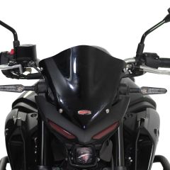 GP Kompozit Yamaha MT-25 2020-2023 Uyumlu Spor Cam Siyah