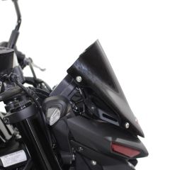 GP Kompozit Yamaha MT-25 2020-2023 Uyumlu Spor Cam Siyah