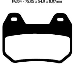 Ebc Fa304Hh 2002-2005 BMW R 1200 CL Uyumlu Arka Fren Balatası Sinterli Balata