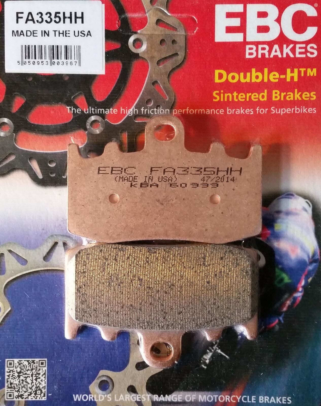 Ebc Fa335Hh 2004-2012 BMW R 1200 GS Uyumlu Ön Fren Balatası Sinterli Balata