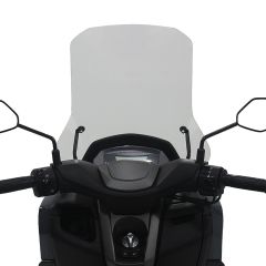 GP Kompozit Yamaha NMAX 125 / 155 2021-2023 Uyumlu Ayaklı Tur Camı Şeffaf
