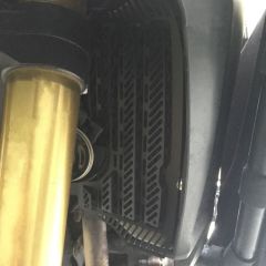 GP Kompozit Honda Africa Twin CRF1000L 2016-2019 Uyumlu Radyatör Koruma Siyah