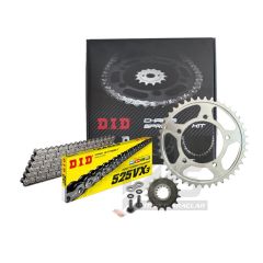 Did-Sunstar 2001-2002 Honda CBR 600 F Sport Uyumlu Zincir Dişli Set Çelik Renk