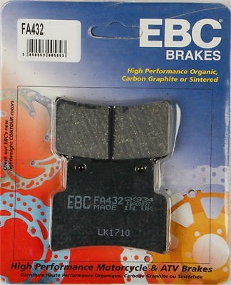 Yamaha Mt-125 Ön Fren Balatası Ebc Fa432 Balata