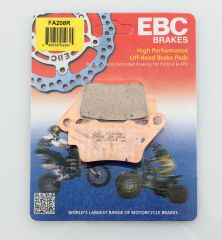 Yamaha Tt 600 E Arka Fren Balatası Ebc Fa208R Sinterli Balata