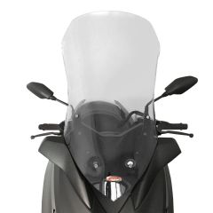 GP Kompozit Yamaha XMAX 250 / 300 / 400 2018-2022 Uyumlu Ön Tur Camı Şeffaf