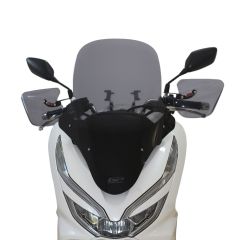 GP Kompozit Honda PCX 125 2018-2020 Uyumlu Ön Cam Siyah