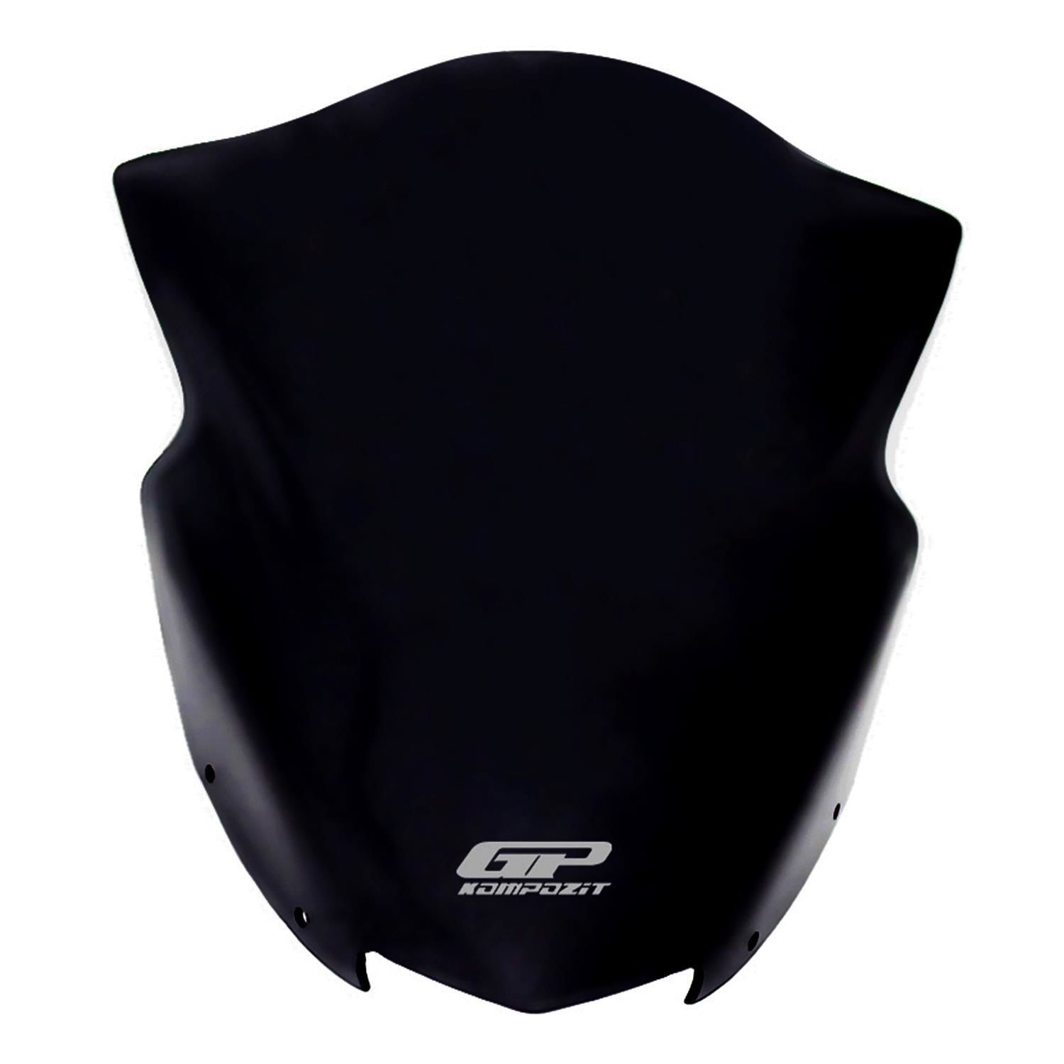 GP Kompozit Bajaj Dominar 250 / 400 2017-2023 Uyumlu Kısa Ön Cam Siyah