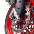 GP Kompozit Ducati Multistrada V2 2022-2023 Uyumlu Uyumlu Aks Koruma Takozu Seti Siyah