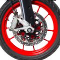 GP Kompozit Ducati Multistrada V2 2022-2023 Uyumlu Uyumlu Aks Koruma Takozu Seti Siyah