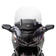 GP Kompozit Honda Gold Wing / Bagger 2018-2023 Uyumlu Baskılı Ön Cam Şeffaf