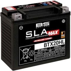 Bs Btx20hl Sla Max 2013-2017 Honda Goldwing F6B Uyumlu Akü