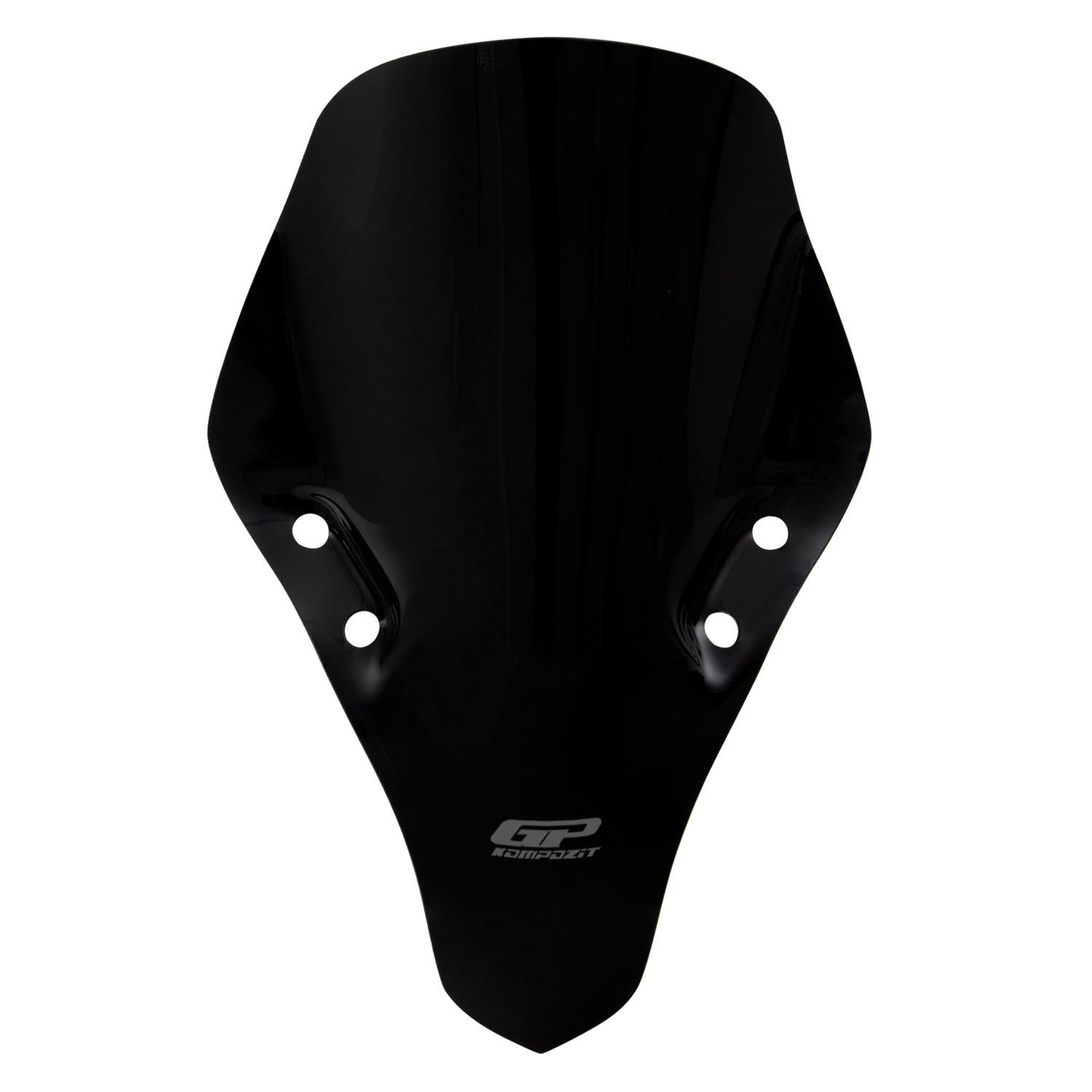 GP Kompozit CF Moto 250 SR 2020-2023 Uyumlu Ön Cam Siyah