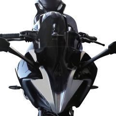 GP Kompozit CF Moto 250 SR 2020-2023 Uyumlu Ön Cam Siyah