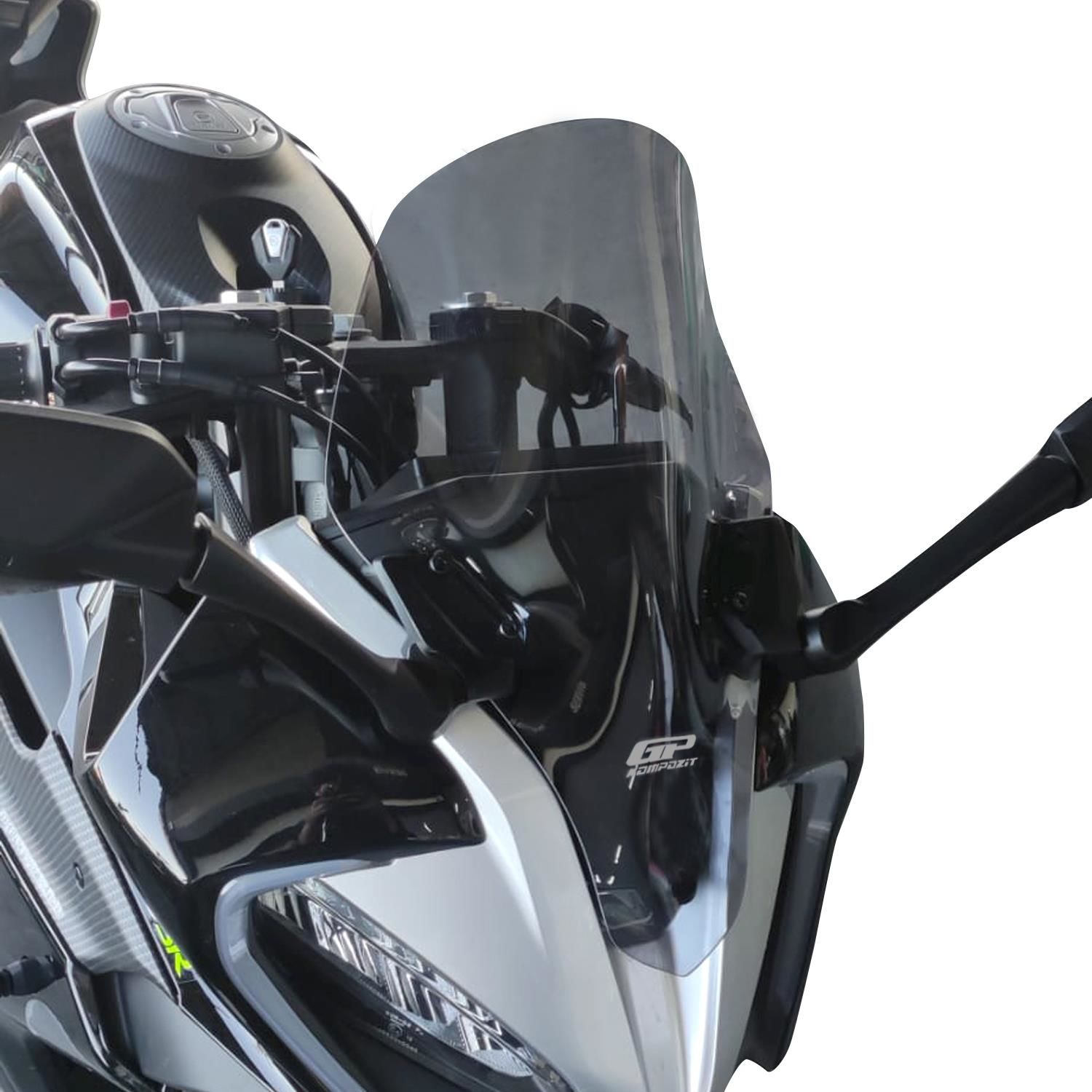 GP Kompozit CF Moto 250 SR 2020-2023 Uyumlu Ön Cam Füme