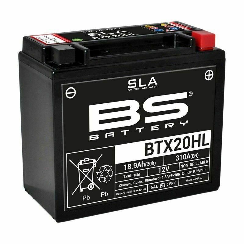 Bs Btx20hl Sla 2001-2023 Honda Goldwing GL 1800 Uyumlu Akü Jel Akü