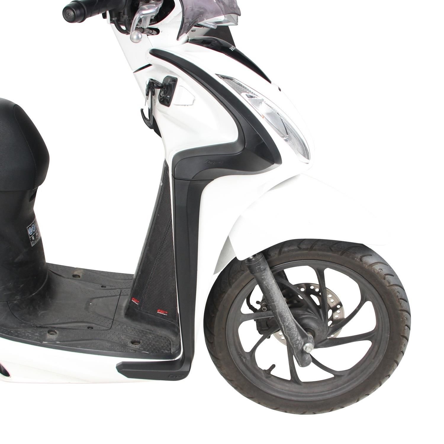 GP Kompozit Honda Dio 2021-2023 Uyumlu Bacak Koruma Siyah
