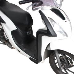GP Kompozit Honda Dio 2021-2023 Uyumlu Bacak Koruma Siyah
