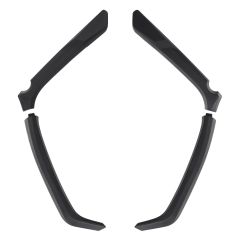 GP Kompozit Yamaha NMAX 125 / 155 2021-2023 Uyumlu Bacak Koruma Siyah