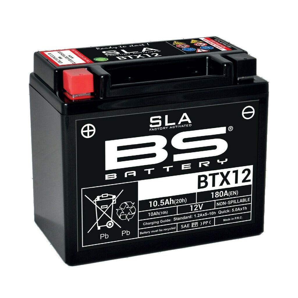 BTX12 SLA 2004-2006 Kawasaki VN 800 Drifter Uyumlu BS Jel Akü