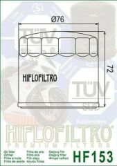 Hiflo Hf153 2017-2020 Ducati Monster 797 Uyumlu Yağ Filtresi