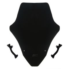 GP Kompozit Honda PCX 125 / 150 2021-2023 Uyumlu Spor Ön Cam Siyah 55 cm