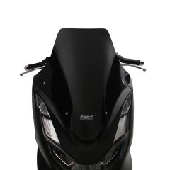 GP Kompozit Honda PCX 125 / 150 2021-2023 Uyumlu Spor Ön Cam Siyah 55 cm