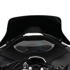 GP Kompozit Honda PCX 125 / 150 2021-2023 Uyumlu Spor Ön Cam Siyah 55 cm