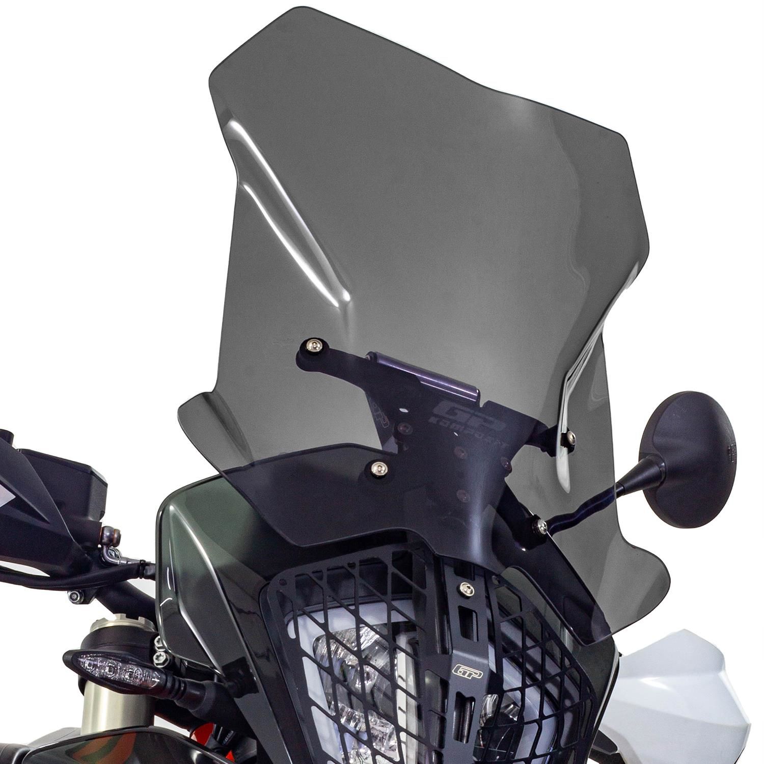 GP Kompozit KTM 790 / 890 ADV / ADV R 2021-2022 Uyumlu Ön Cam Füme