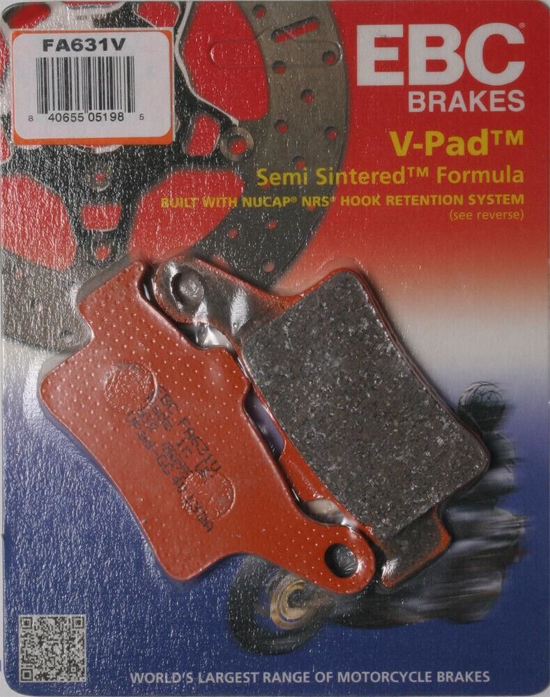 Ebc Fa631V 2013-2016 Can-am Spyder RS Uyumlu Arka Fren Balatası Yarı Sinterli Balata