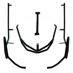 GP Kompozit Yamaha NMAX 125 / 155 2021-2023 Uyumlu Motor Koruma Demiri Siyah