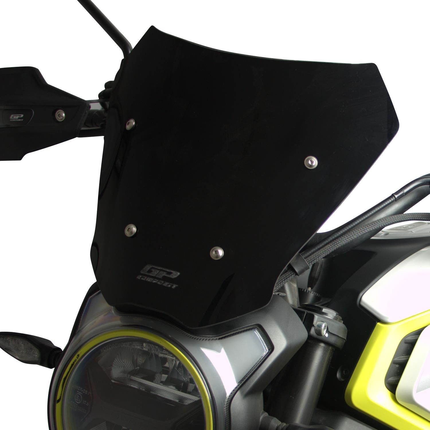 GP Kompozit CF Moto 250 CL-X 2022-2023 Uyumlu Kısa Ön Cam Füme