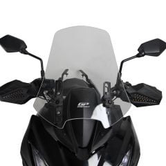 GP Kompozit Kawasaki Versys 650 2015-2018 Uyumlu Ön Cam Şeffaf