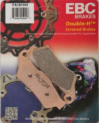2008-2013 Yamaha Yzf R1205 Ön Fren Balatası Ebc Fa181Hh Sinterli
