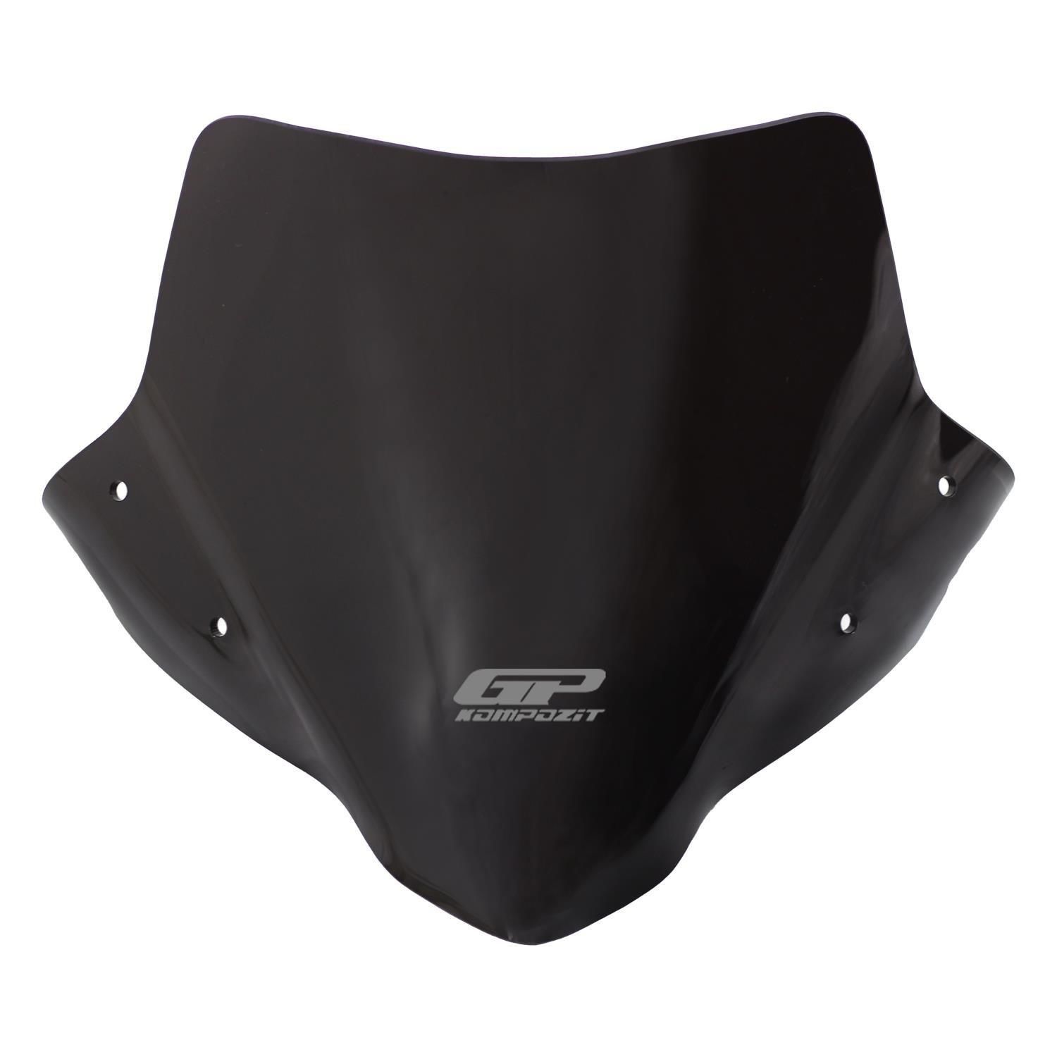 GP Kompozit Honda CB650F 2014-2020 Uyumlu Kısa Ön Cam Siyah