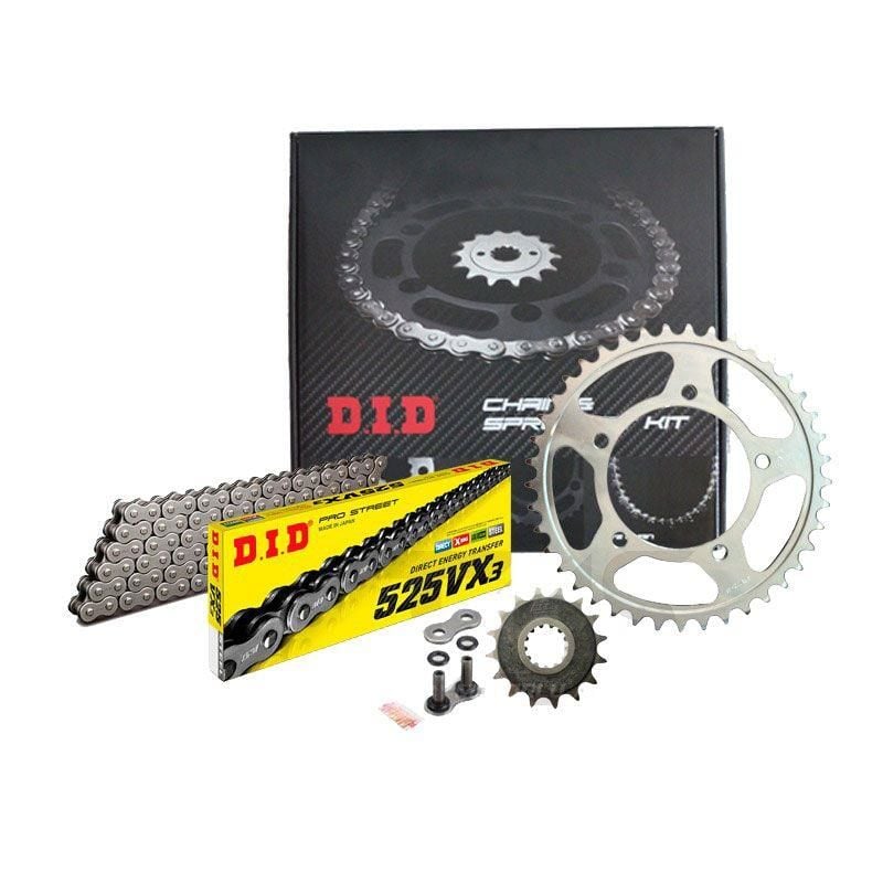 Did-Sunstar 2012-2013 Ducati 848 Evo Corse SE Uyumlu Zincir Dişli Set Çelik Renk