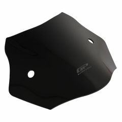 GP Kompozit Mondial 125 Drift L 2011-2023 Uyumlu Kısa Ön Cam Siyah
