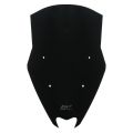 GP Kompozit Yamaha NMAX 125 / 155 2015-2020 Uyumlu Kısa Ön Cam Siyah