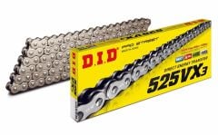 Did 525-98Vx3 2007-2008 Ducati 1098 Uyumlu Zincir Vx3 Xring Silver (Gümüş) Renk