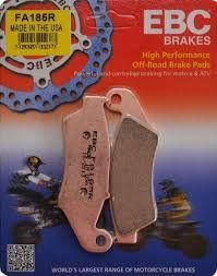 Yamaha Yz 400 F Ön Fren Balatası Ebc Fa185R Sinterli Balata