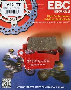 Yamaha Yz 400 F Arka Fren Balatası Ebc Fa131Tt Karbon Balata