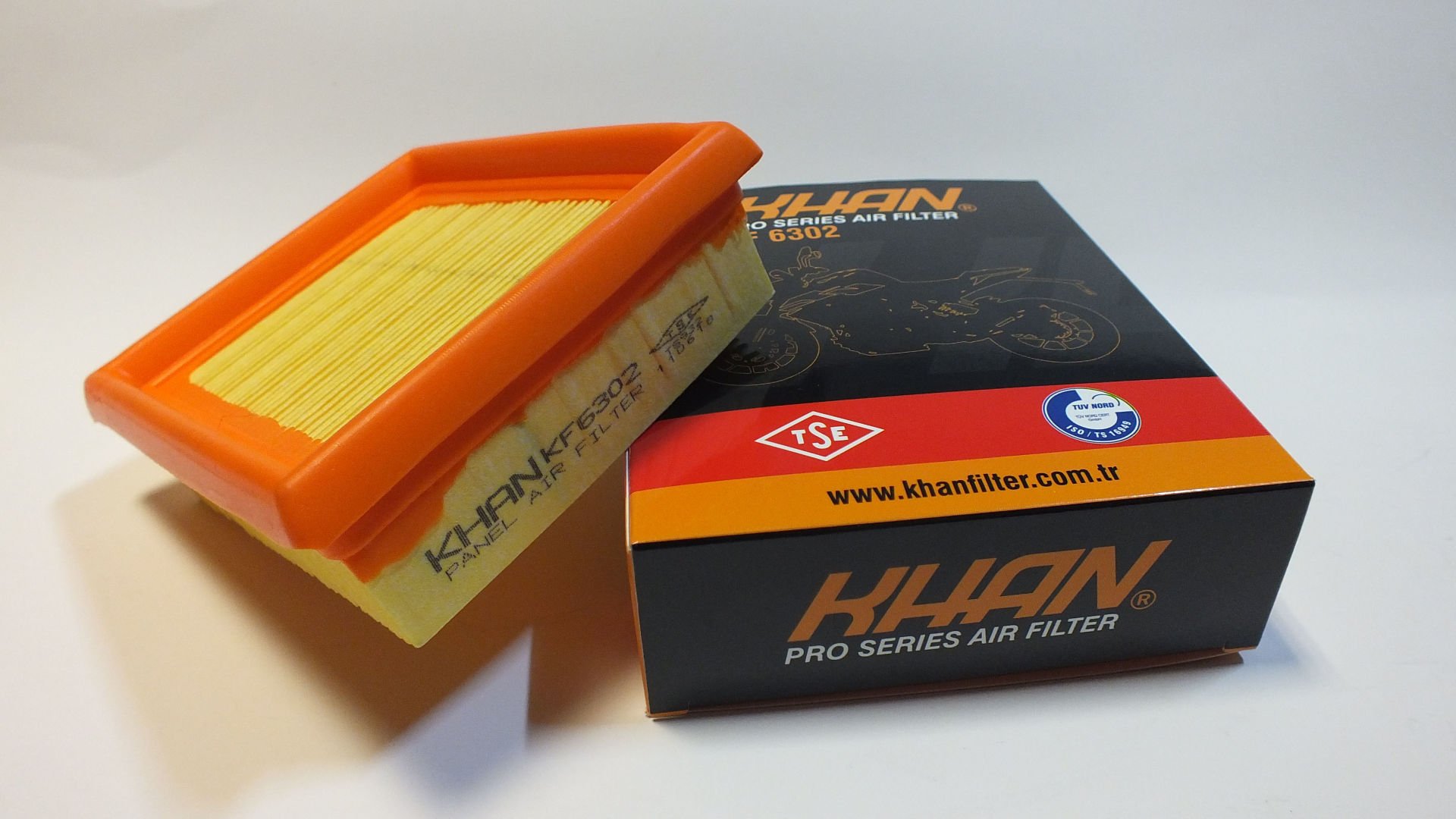 Kf6302 2012-2019 Ktm 200 Duke Uyumlu Khan Hava Filtresi