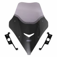 GP Kompozit SYM Jet X 125 2022-2023 Uyumlu Kısa Ön Cam Füme