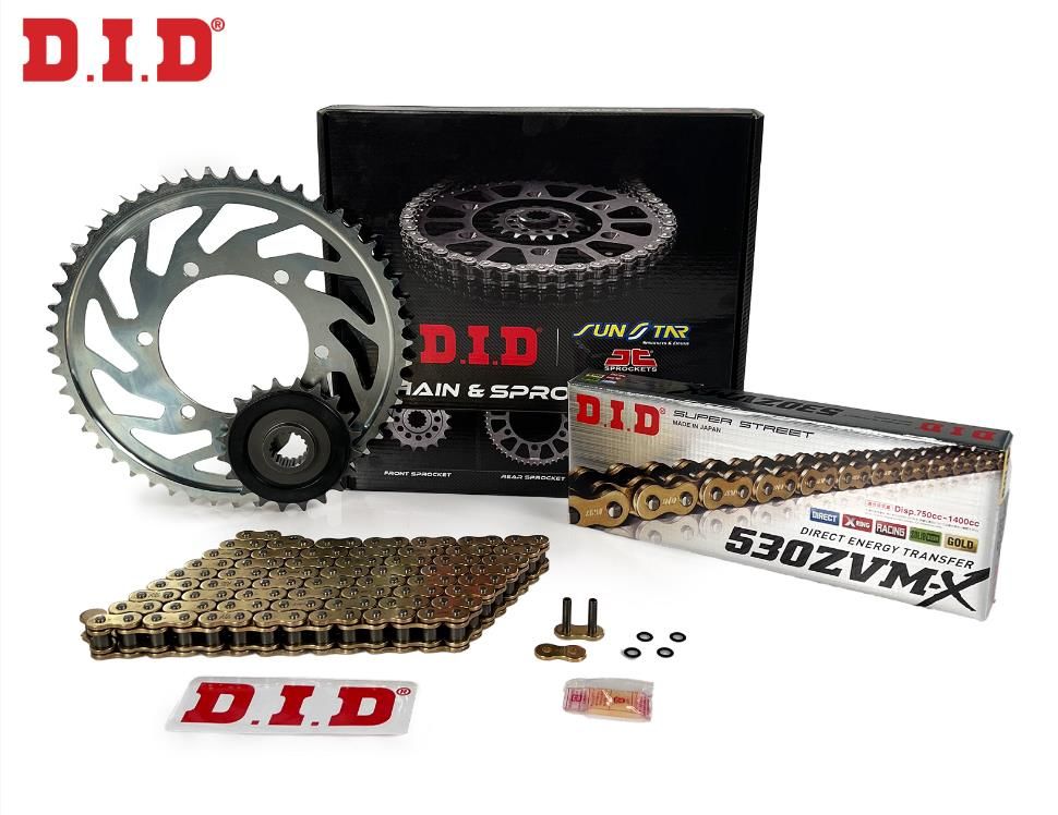 Did Zvm-x-Jt 2008-2016 Honda CBR 1000 RR Uyumlu Zincir Dişli Set Gold (Sarı) Renk